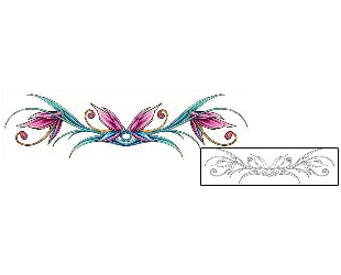 Orchid Tattoo For Women tattoo | DFF-00787