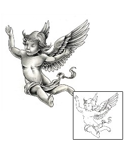 Heavenly Tattoo Religious & Spiritual tattoo | DFF-00879