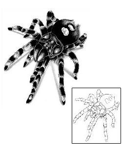 Spider Tattoo Insects tattoo | G1F-00586