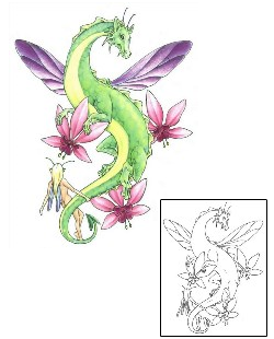 Orchid Tattoo Alease Fairy Tattoo