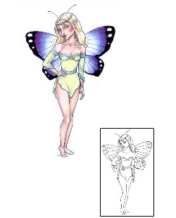 Elf Tattoo Serena Fairy Tattoo
