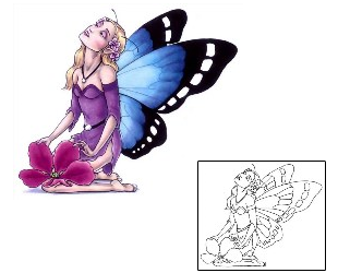 Elf Tattoo Kandis Fairy Tattoo