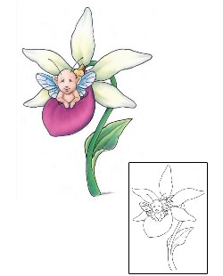 Orchid Tattoo Dorris Fairy Tattoo