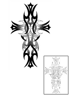 Tribal Tattoo Religious & Spiritual tattoo | HAF-00066