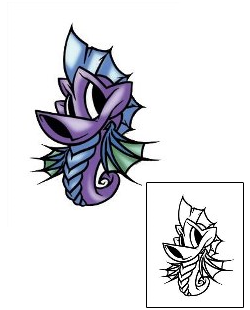 Seahorse Tattoo Tattoo Styles tattoo | JHF-00188