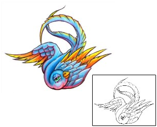 Bird Tattoo Tattoo Styles tattoo | JKF-00097