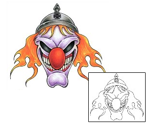 Clown Tattoo Mythology tattoo | KFF-00071