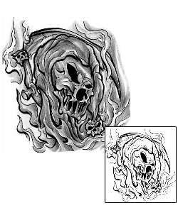 Reaper Tattoo Horror tattoo | LFF-00676