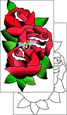 Rose Tattoo plant-life-rose-tattoos-levi-greenacres-lgf-00400