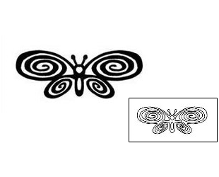 Butterfly Tattoo Insects tattoo | MCF-00085