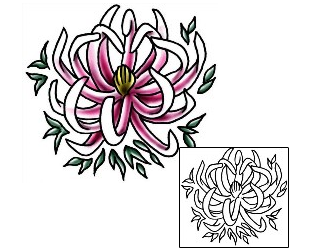 Chrysanthemum Tattoo Pink Chrysanthemum Tattoo