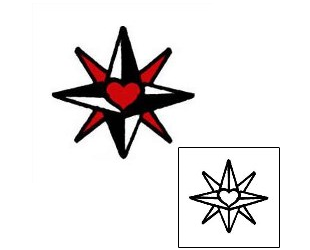 Compass Tattoo Astronomy tattoo | PPF-03143