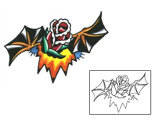 Bat Tattoo Tattoo Styles tattoo | SSF-00226