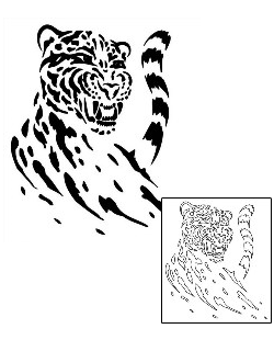 Leopard Tattoo Tattoo Styles tattoo | TNF-00075