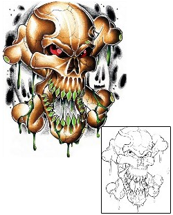 Horror Tattoo Horror tattoo | ZMF-00074