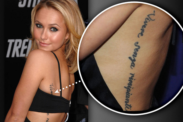 Hayden Panettiere Tattoo