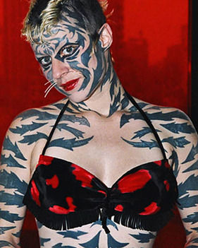 Katzen The Tiger Woman Tattoo
