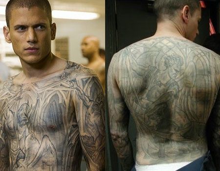 Michael Scofield Prison Break Tattoo