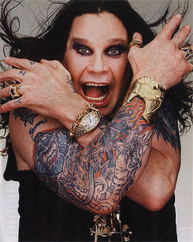 Ozzy Osbourne Sleeve Tattoo