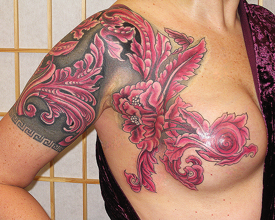 Mastectomy Tattoos Decorative