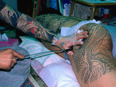 japanese tattoo method