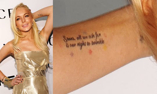Lindsey Lohan Tattoos