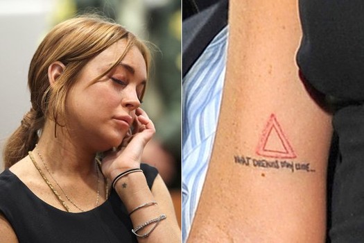 Lindsey Lohan Tattoos