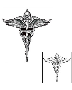 Caduceus & Medical Staff Tattoos