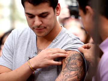 Rob Kardashian Tattoos