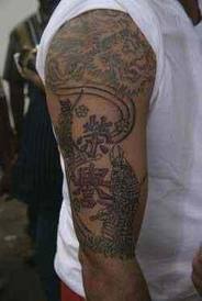 Sanjay Dutt Tattoos