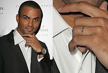 Tony Parker Tattoos