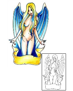 Angel Tattoo Miscellaneous tattoo | AAF-00058