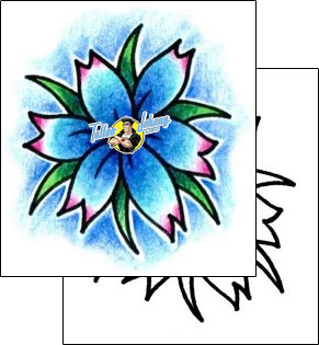 Flower Tattoo plant-life-flowers-tattoos-andrea-ale-aaf-00069