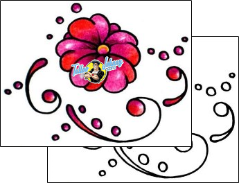 Flower Tattoo plant-life-flowers-tattoos-andrea-ale-aaf-00071