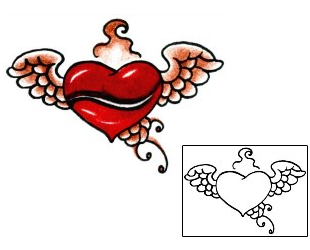 Heart Tattoo Miscellaneous tattoo | AAF-00079