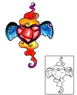 Heart Tattoo Miscellaneous tattoo | AAF-00084
