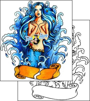 Woman Tattoo aquarius-tattoos-andrea-ale-aaf-00092
