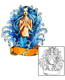 Aquarius Tattoo Miscellaneous tattoo | AAF-00092