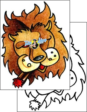 Lion Tattoo animal-lion-tattoos-andrea-ale-aaf-00182
