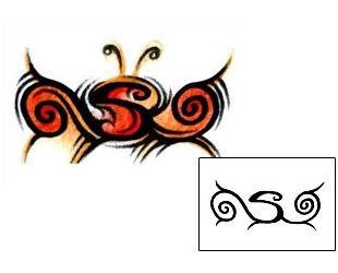Lower Back Tattoo Specific Body Parts tattoo | AAF-00247