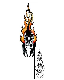 Skull Tattoo Miscellaneous tattoo | AAF-00264