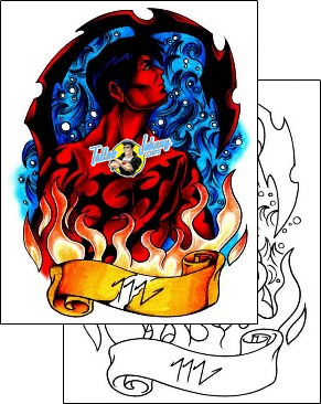 Fire – Flames Tattoo miscellaneous-fire-tattoos-andrea-ale-aaf-00268