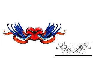 Banner Tattoo Specific Body Parts tattoo | AAF-00351