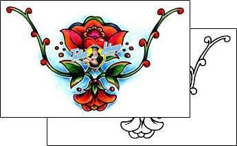 Flower Tattoo for-women-lower-back-tattoos-andrea-ale-aaf-00370