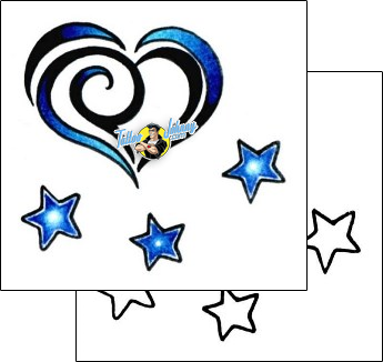 Star Tattoo heart-tattoos-andrea-ale-aaf-00373