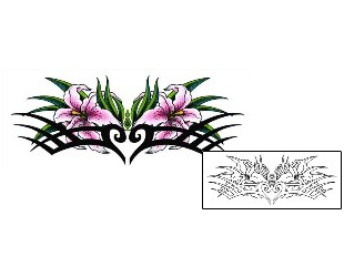 Flower Tattoo Specific Body Parts tattoo | AAF-00376