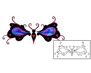 Butterfly Tattoo Specific Body Parts tattoo | AAF-00384