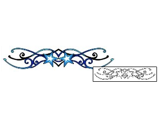 Star Tattoo Specific Body Parts tattoo | AAF-00428
