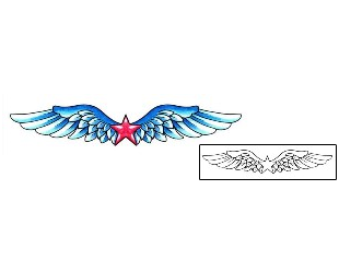 Star Tattoo Specific Body Parts tattoo | AAF-00466