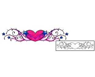 Heart Tattoo Specific Body Parts tattoo | AAF-00473